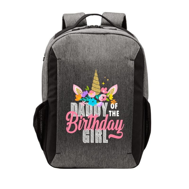 Daddy Of The Birthday Girl Vector Backpack