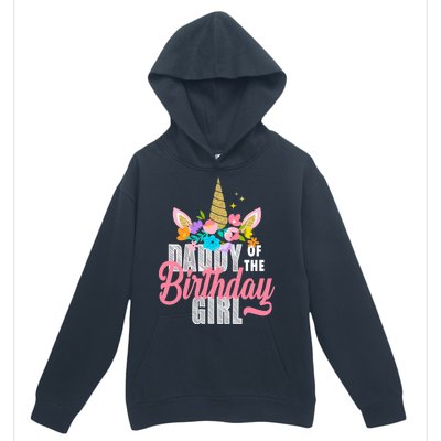 Daddy Of The Birthday Girl Urban Pullover Hoodie