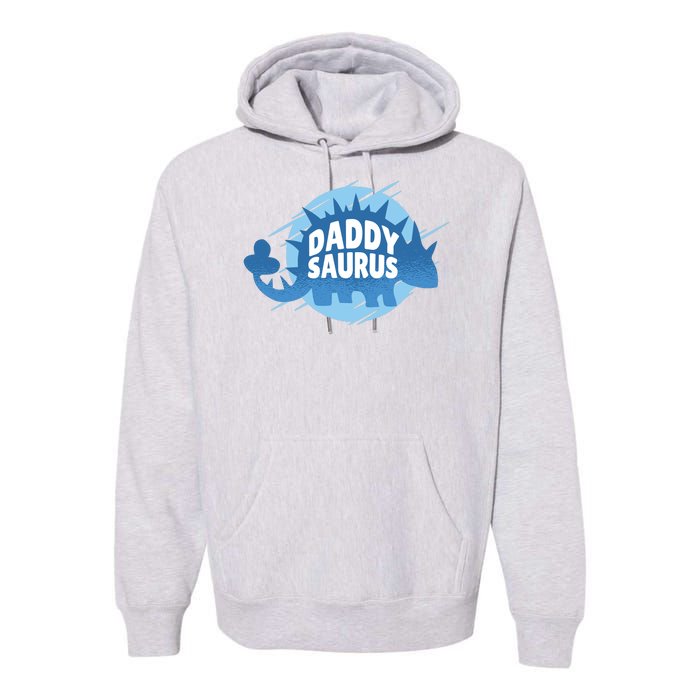 Daddy Saurus Premium Hoodie