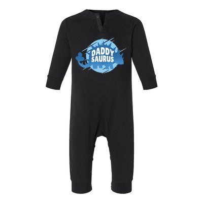 Daddy Saurus Infant Fleece One Piece