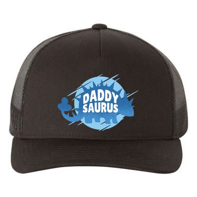 Daddy Saurus Yupoong Adult 5-Panel Trucker Hat