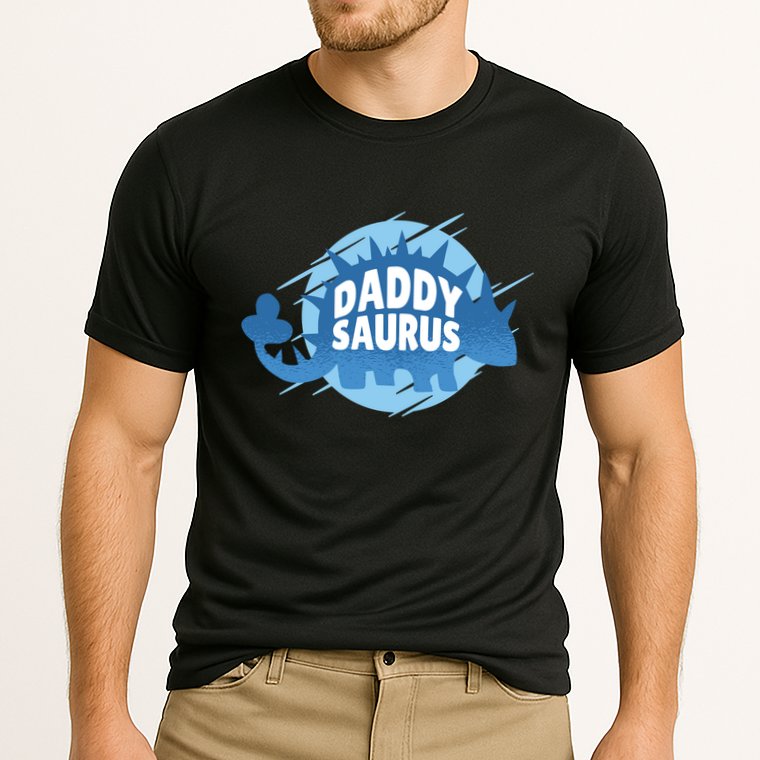 Daddy Saurus Cooling Performance Crew T-Shirt