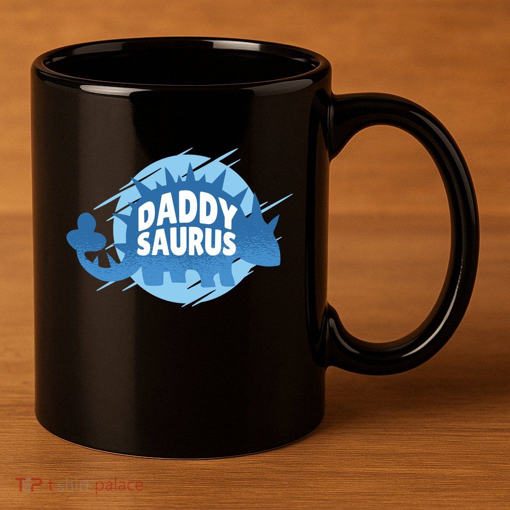 Daddy Saurus 11oz C Handle Ceramic Mug