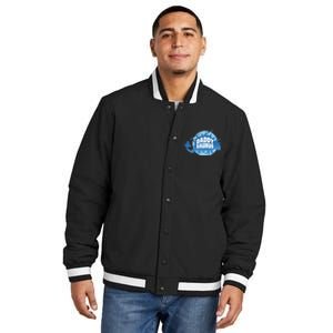 Daddy Saurus Insulated Varsity Jacket