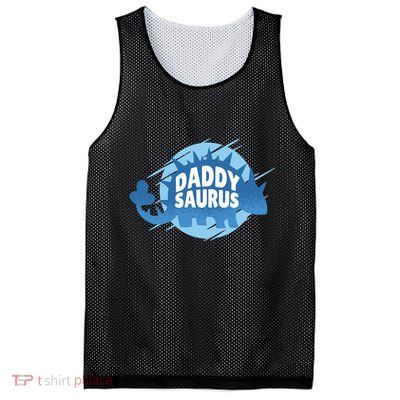 Daddy Saurus Mesh Reversible Basketball Jersey Tank