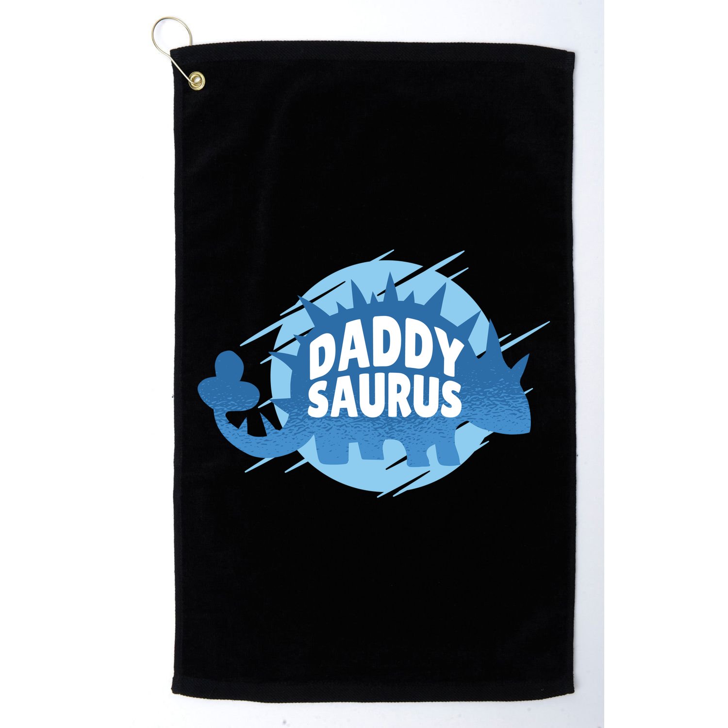Daddy Saurus Golf Towel