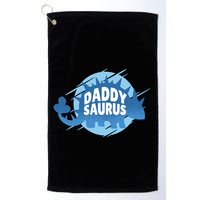 Daddy Saurus Golf Towel