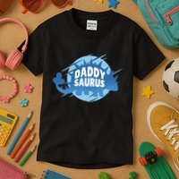 Daddy Saurus Kids T-Shirt