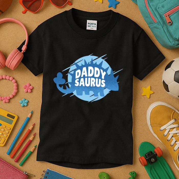 Daddy Saurus Kids T-Shirt