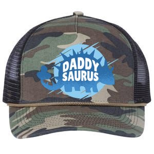 Daddy Saurus Retro Rope Trucker Hat Cap