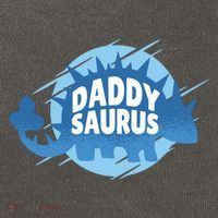 Daddy Saurus Cotton Canvas Backpack