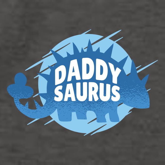 Daddy Saurus Vector Backpack