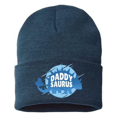 Daddy Saurus Sustainable Knit Beanie