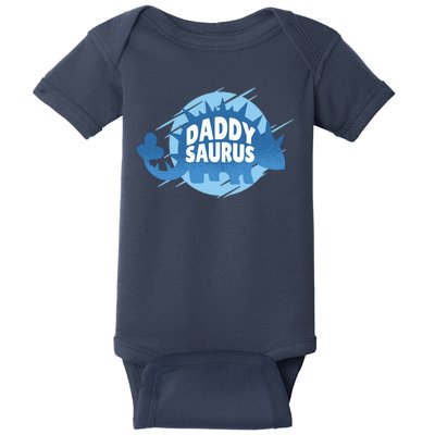 Daddy Saurus Baby Bodysuit