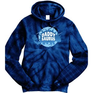 Daddy Saurus Tie Dye Hoodie