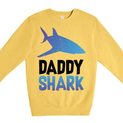 Daddy Shark Premium Crewneck Sweatshirt