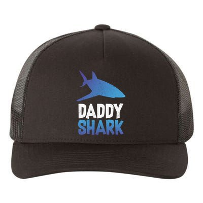 Daddy Shark Yupoong Adult 5-Panel Trucker Hat