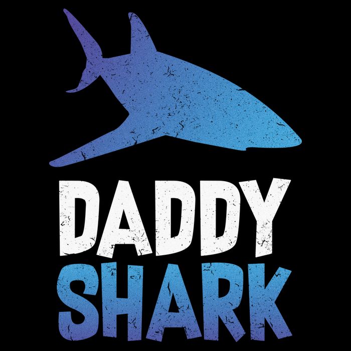 Daddy Shark 7-Panel Snapback Hat