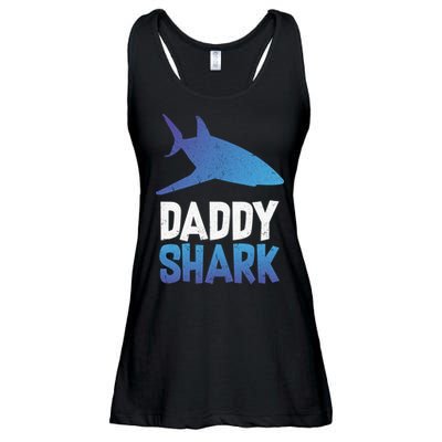 Daddy Shark Ladies Essential Flowy Tank