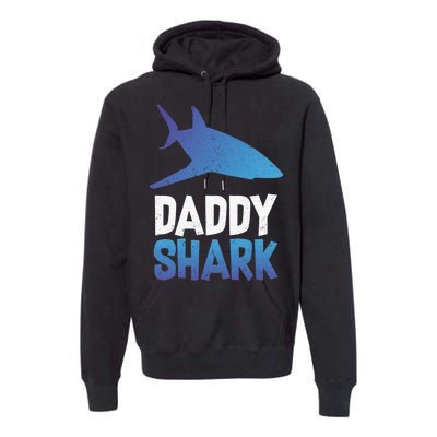 Daddy Shark Premium Hoodie