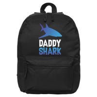 Daddy Shark 16 in Basic Backpack