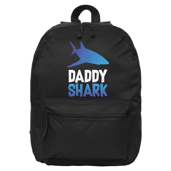 Daddy Shark 16 in Basic Backpack