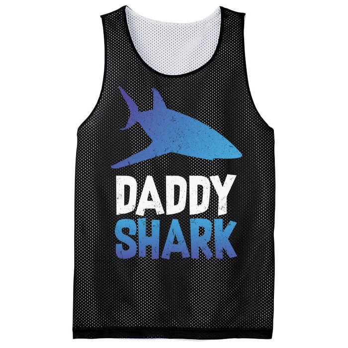 Daddy Shark Mesh Reversible Basketball Jersey Tank