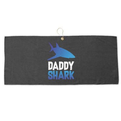 Daddy Shark Large Microfiber Waffle Golf Towel