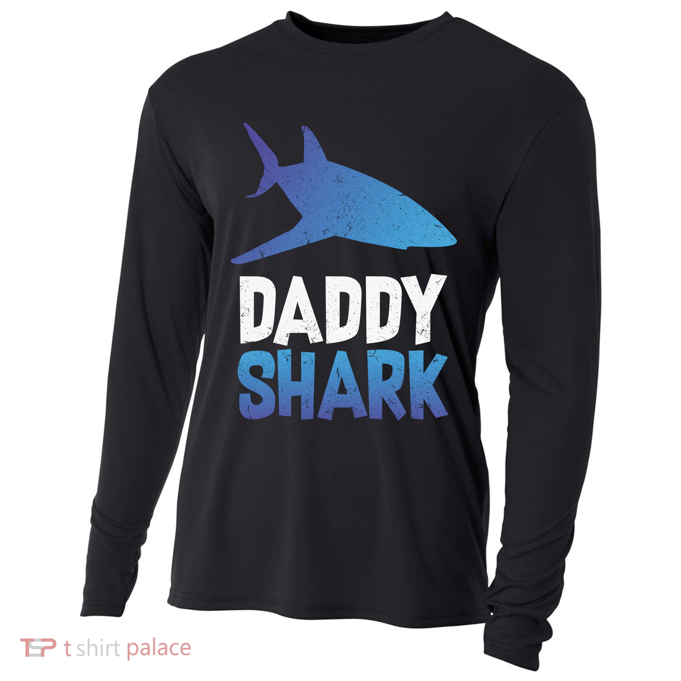 Daddy Shark Cooling Performance Long Sleeve Crew