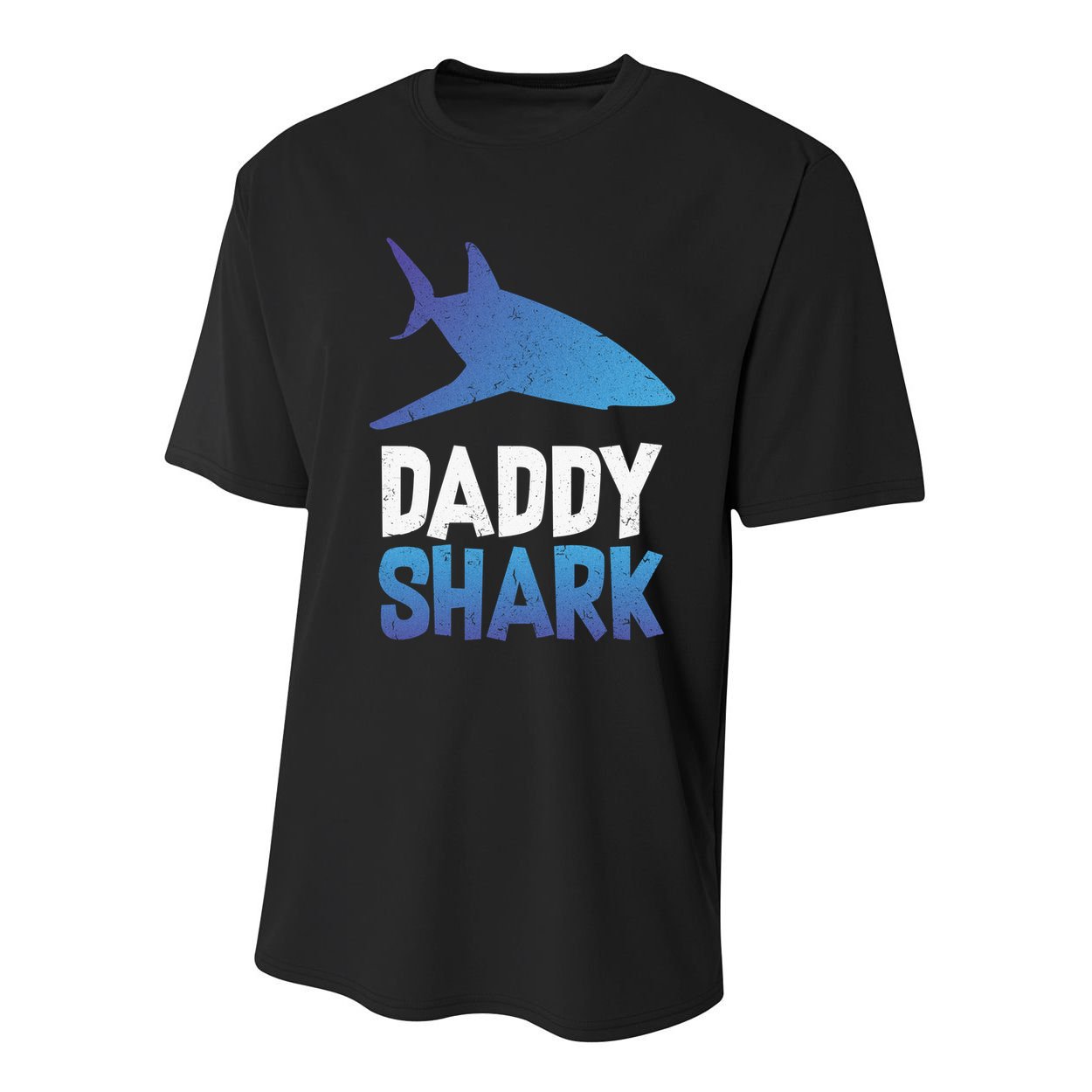 Daddy Shark Youth Performance Sprint T-Shirt