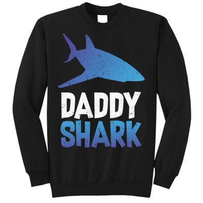 Daddy Shark Tall Sweatshirt