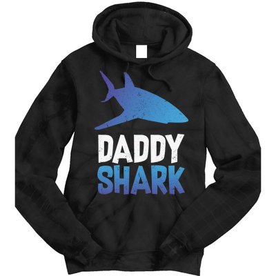 Daddy Shark Tie Dye Hoodie