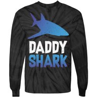 Daddy Shark Tie-Dye Long Sleeve Shirt