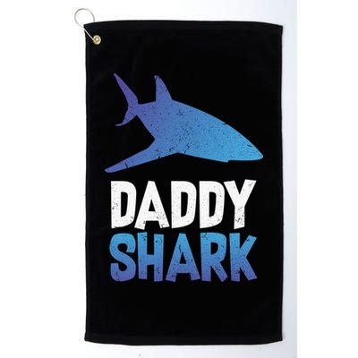 Daddy Shark Golf Towel
