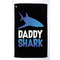 Daddy Shark Golf Towel