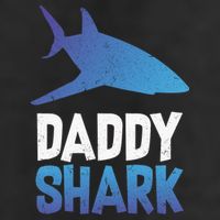 Daddy Shark Golf Towel