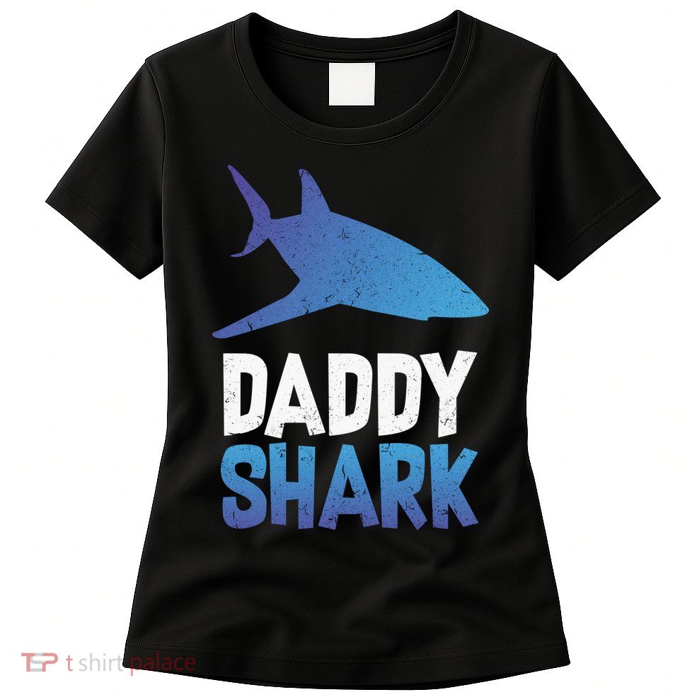 Daddy Shark Womens T-Shirt