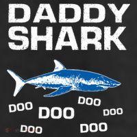 Daddy Shark Doo 11oz C Handle Ceramic Mug