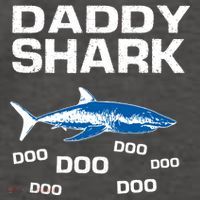 Daddy Shark Doo Vector Backpack