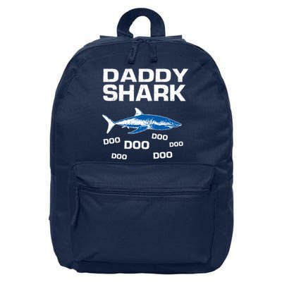Daddy Shark Doo 16 in Basic Backpack