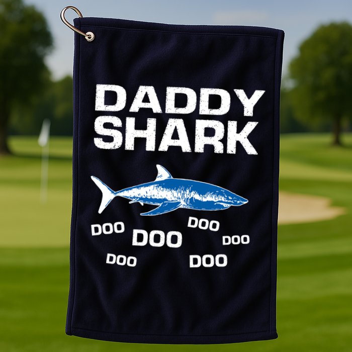 Daddy Shark Doo Golf Towel