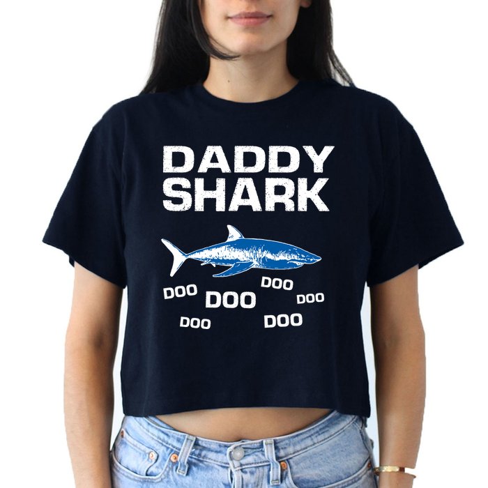 Daddy Shark Doo Crop Top