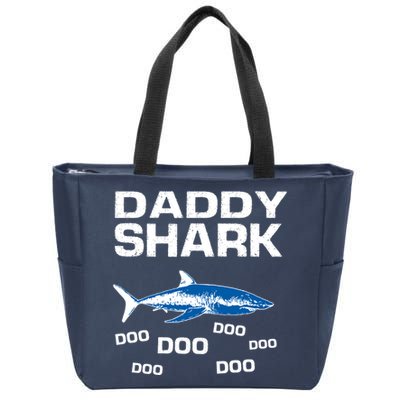 Daddy Shark Doo Zip Tote Bag