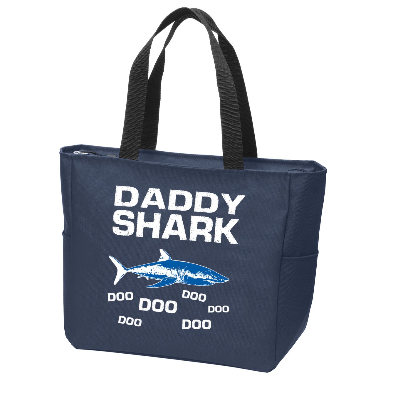 Daddy Shark Doo Zip Tote Bag