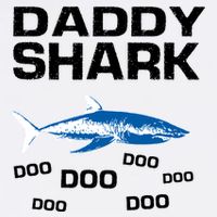 Daddy Shark Doo Garment-Dyed Sweatshirt