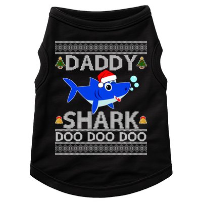 Daddy Shark Doo Doo Cute Ugly Christmas Doggie Tank