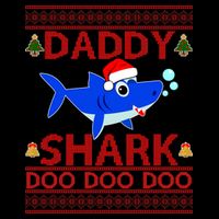 Daddy Shark Doo Doo Cute Ugly Christmas Mug