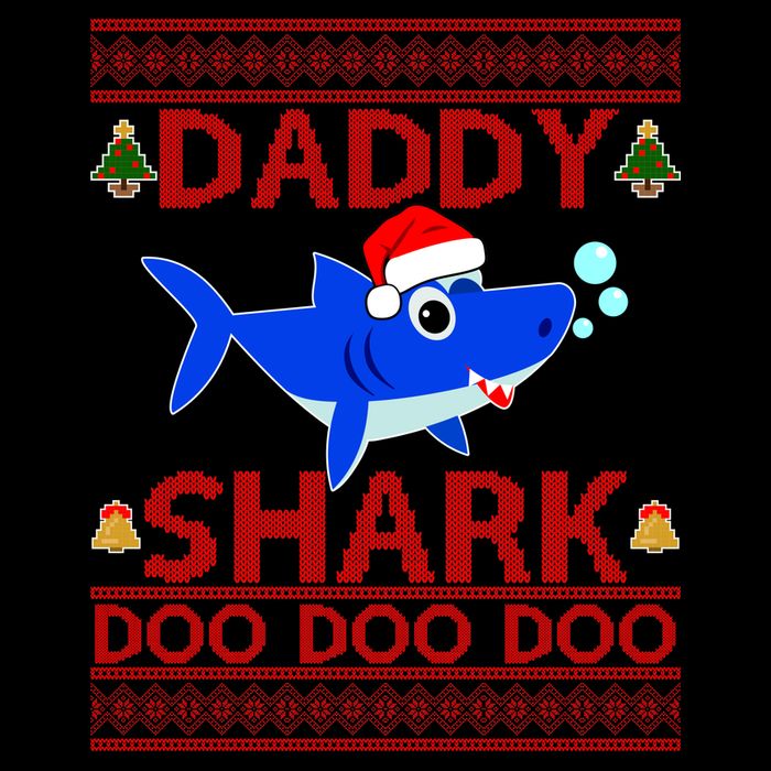 Daddy Shark Doo Doo Cute Ugly Christmas Mug