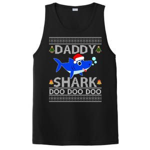 Daddy Shark Doo Doo Cute Ugly Christmas PosiCharge Competitor Tank