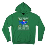 Daddy Shark Doo Doo Cute Ugly Christmas Hoodie